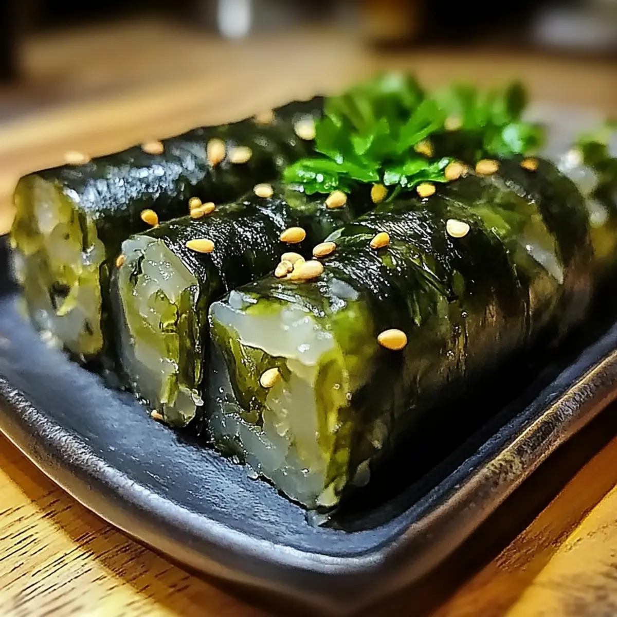 Glass Noodle Seaweed Rolls (Gimmari)