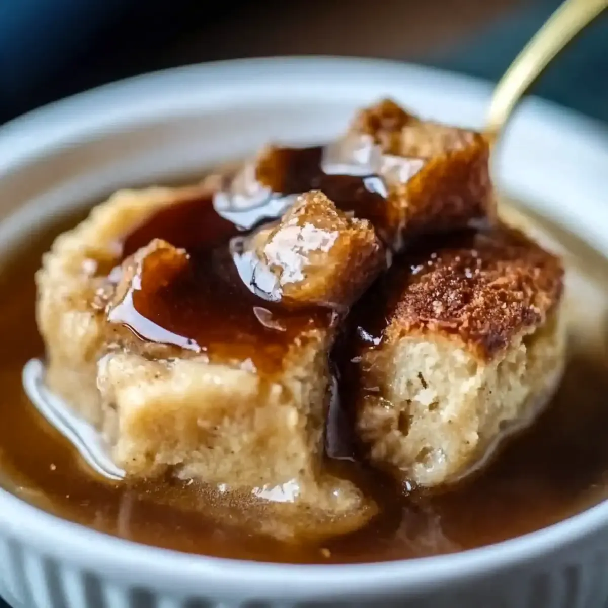 Orleans Bread Pudding with Bourbon Sauce