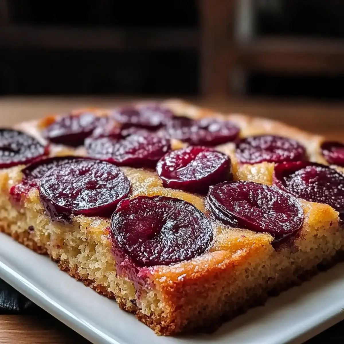 Plum Cake (Pflaumenkuchen)