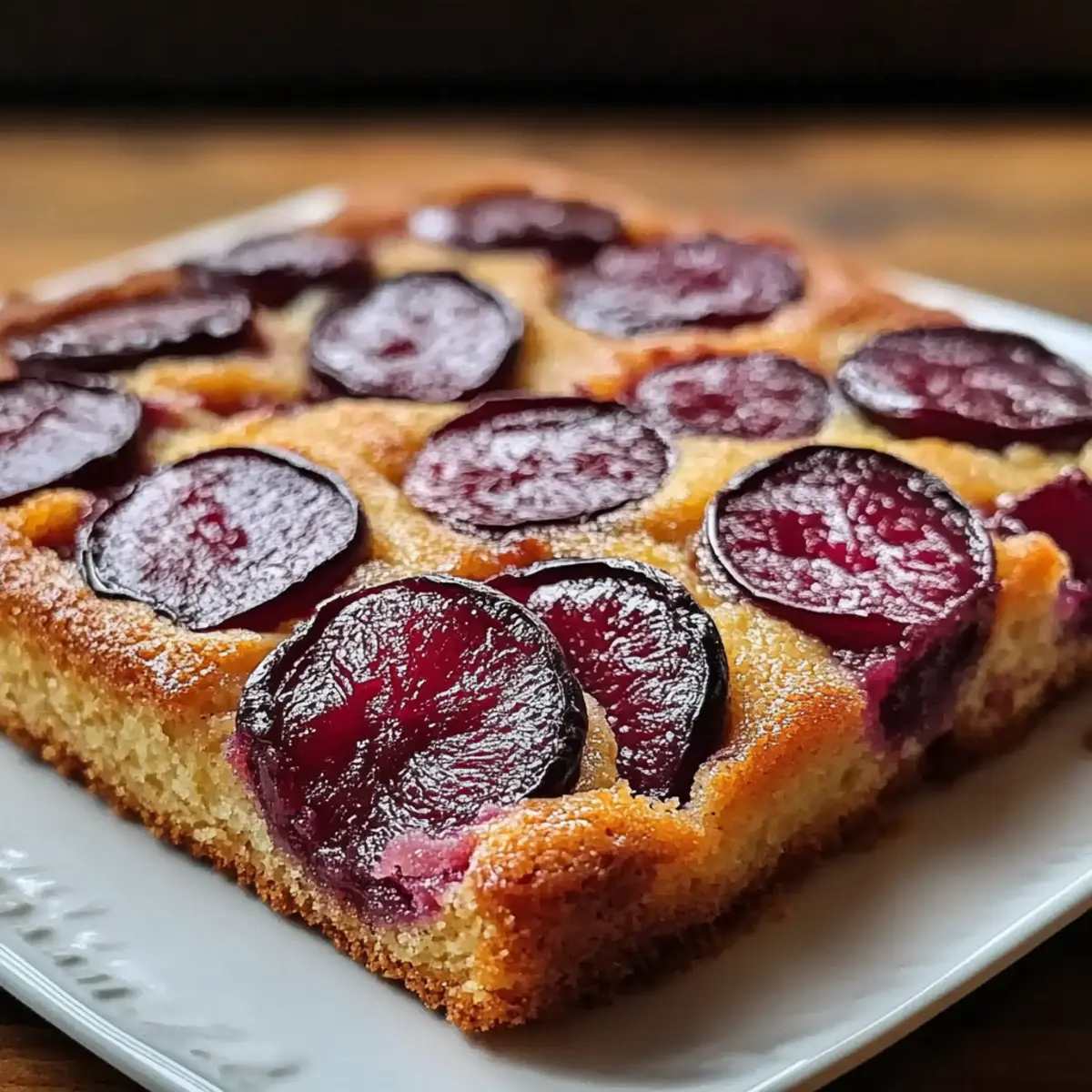 Plum Cake (Pflaumenkuchen)