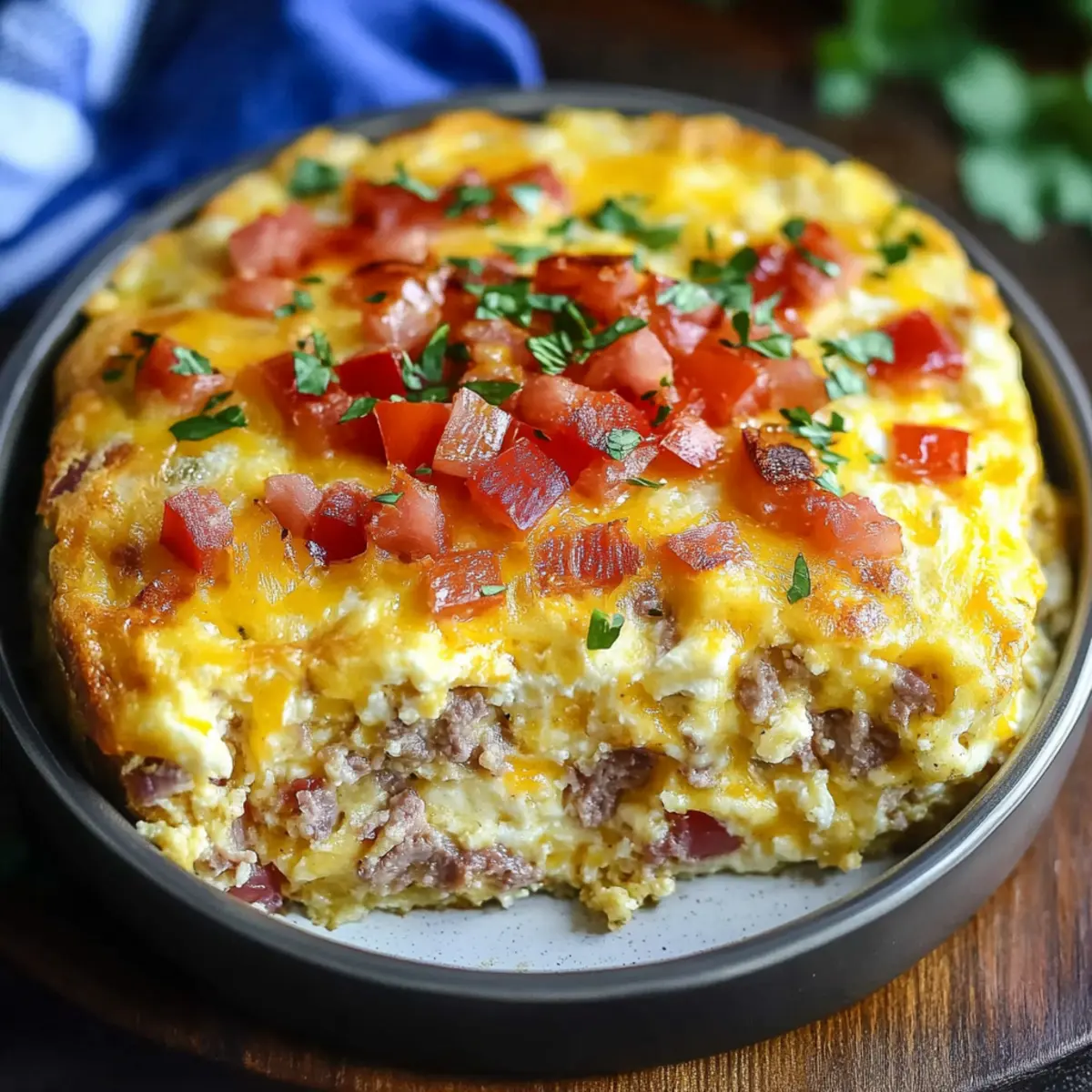 Slow Cooker Breakfast Casserole