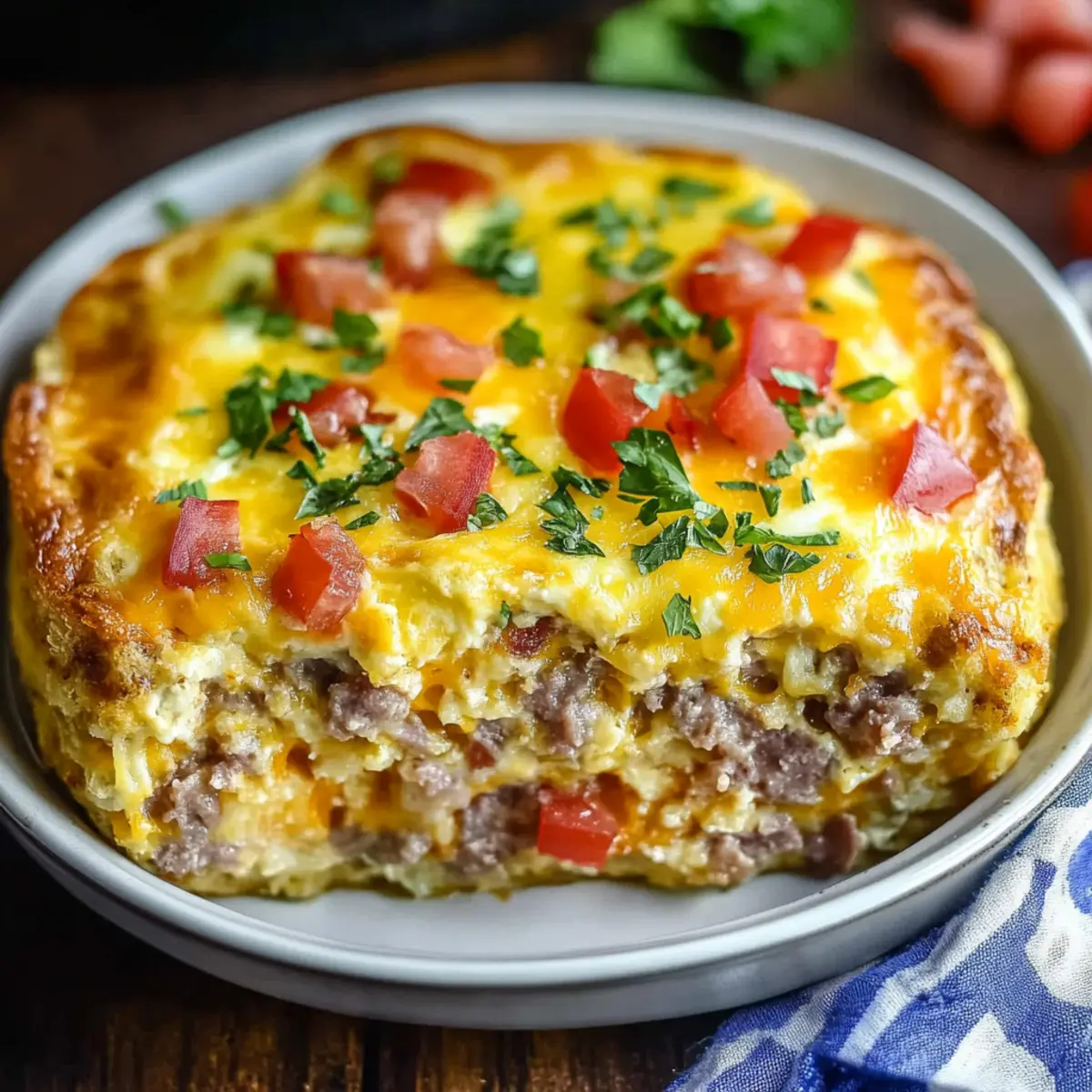 Slow Cooker Breakfast Casserole