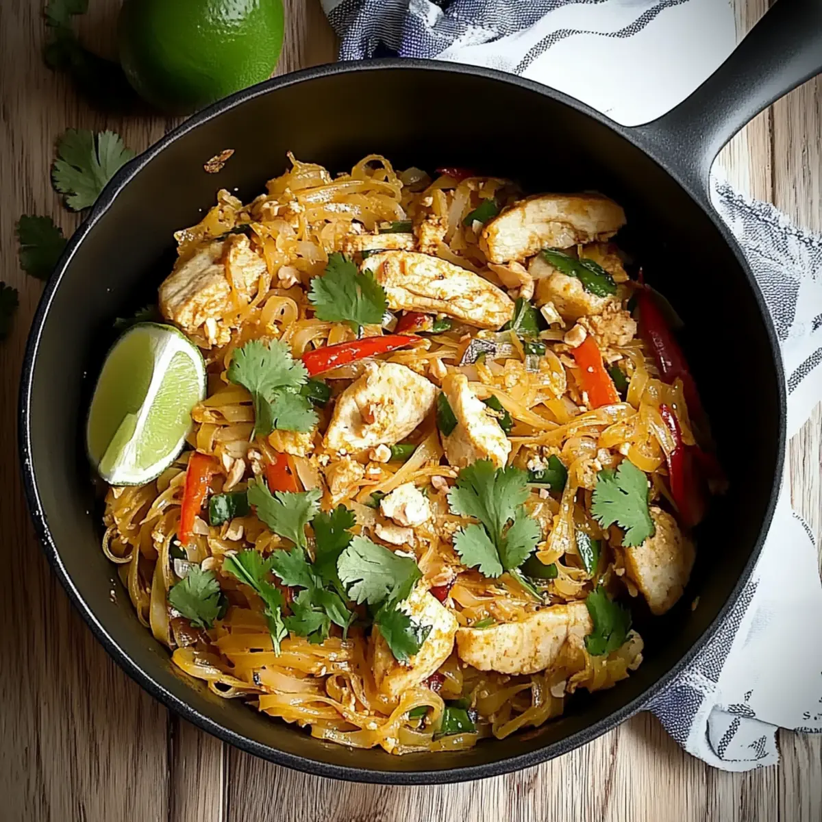 Spaghetti Squash Pad Thai