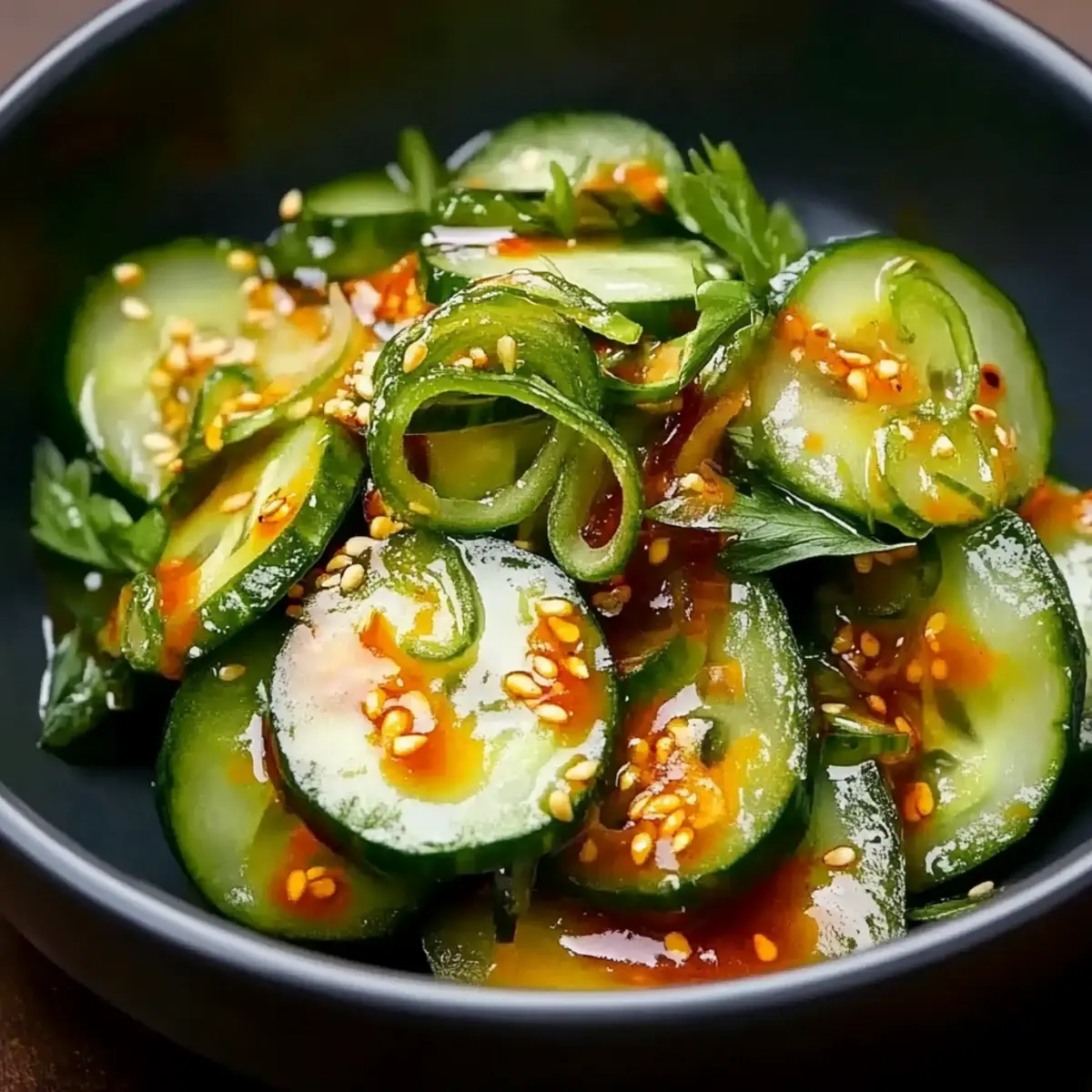Spicy Cucumber Salad