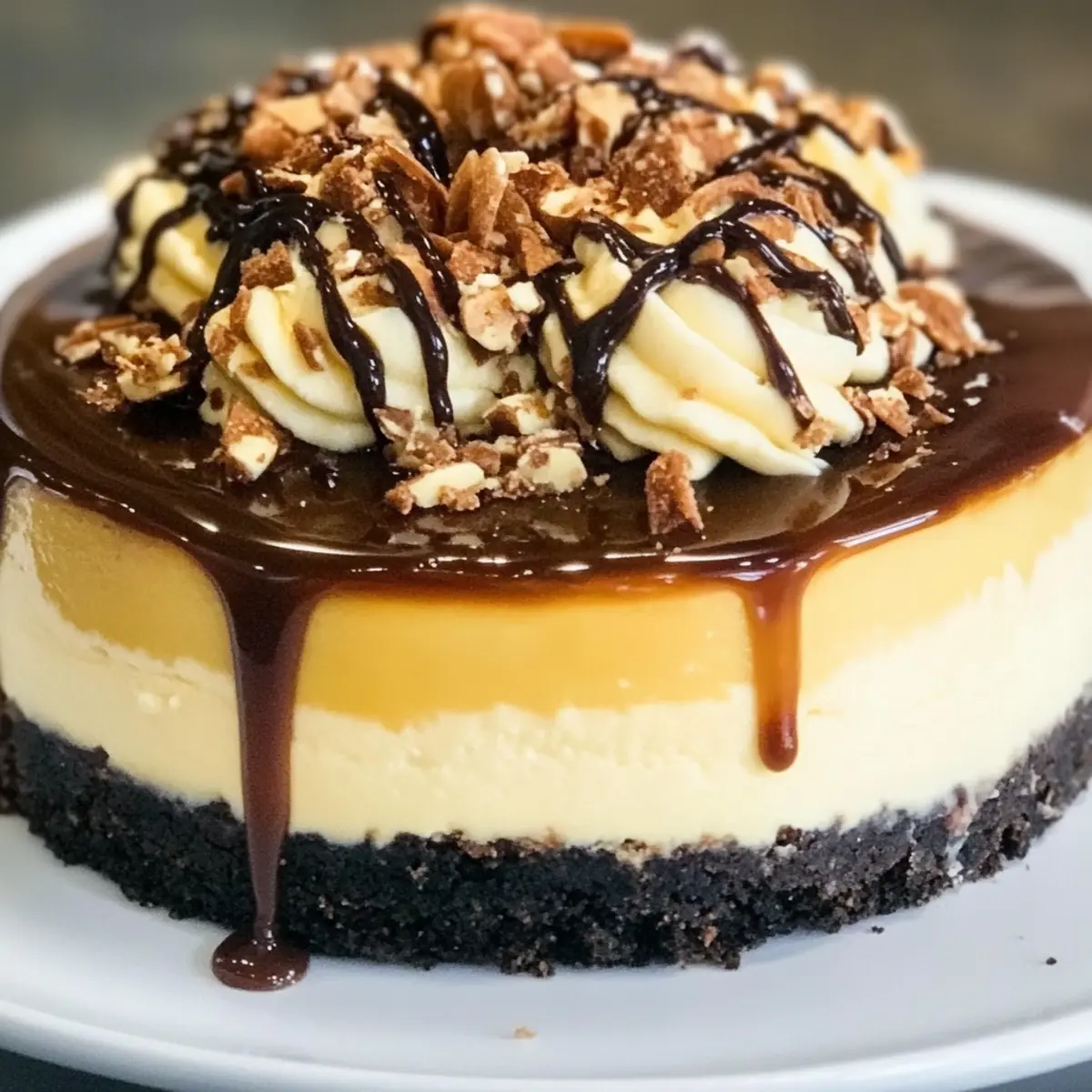 Turtle Cheesecake