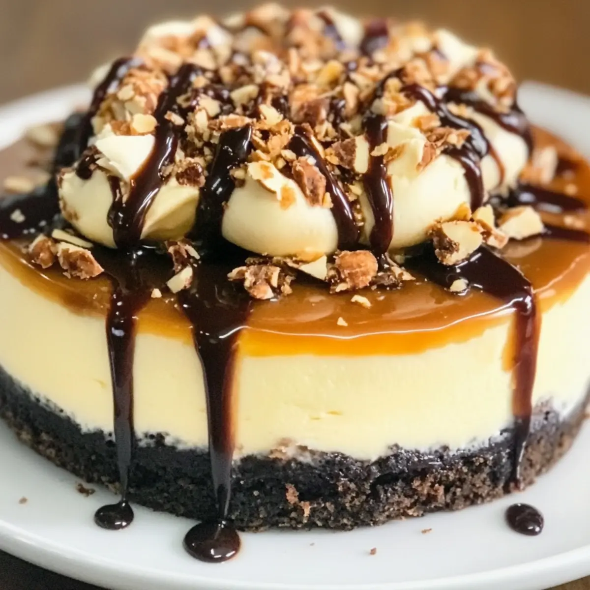 Turtle Cheesecake