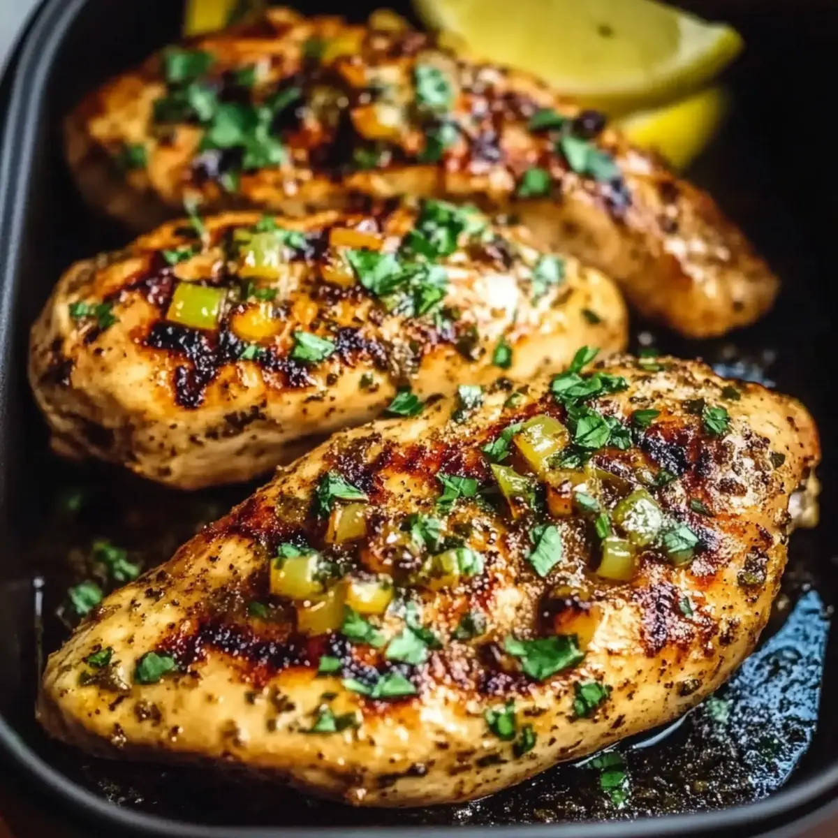 Air Fryer Grilled Chicken