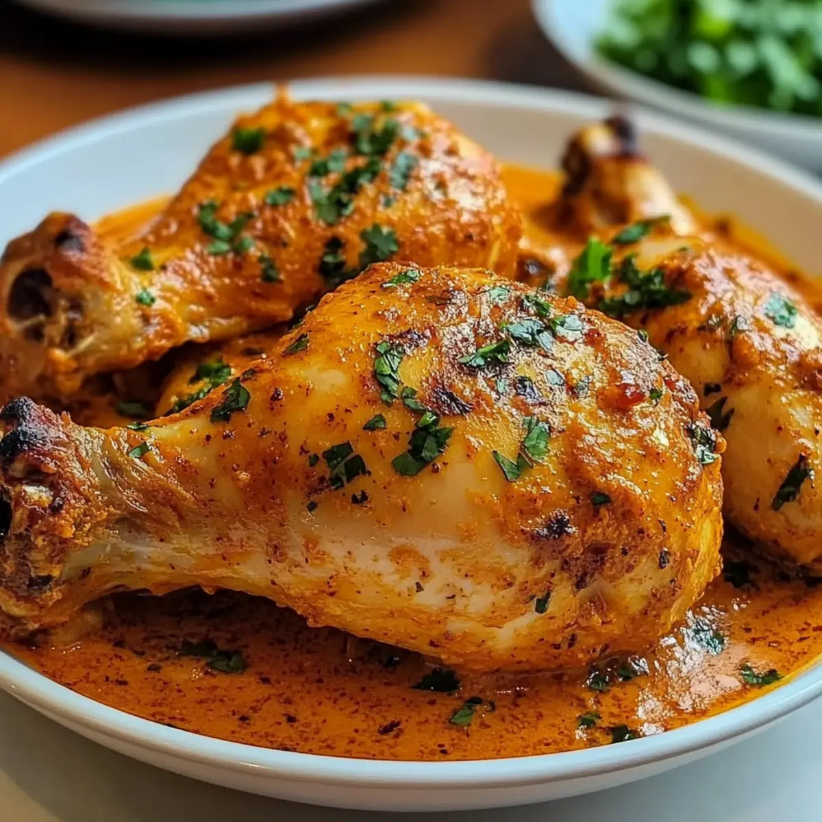 Butter Chicken Style Whole Chicken