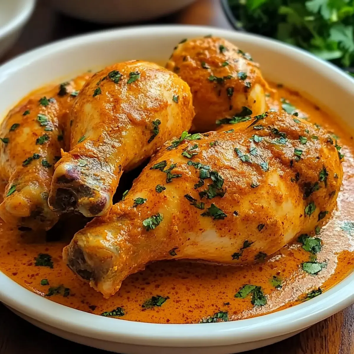Butter Chicken Style Whole Chicken