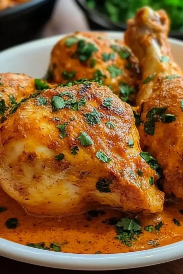 Butter Chicken Style Whole Chicken
