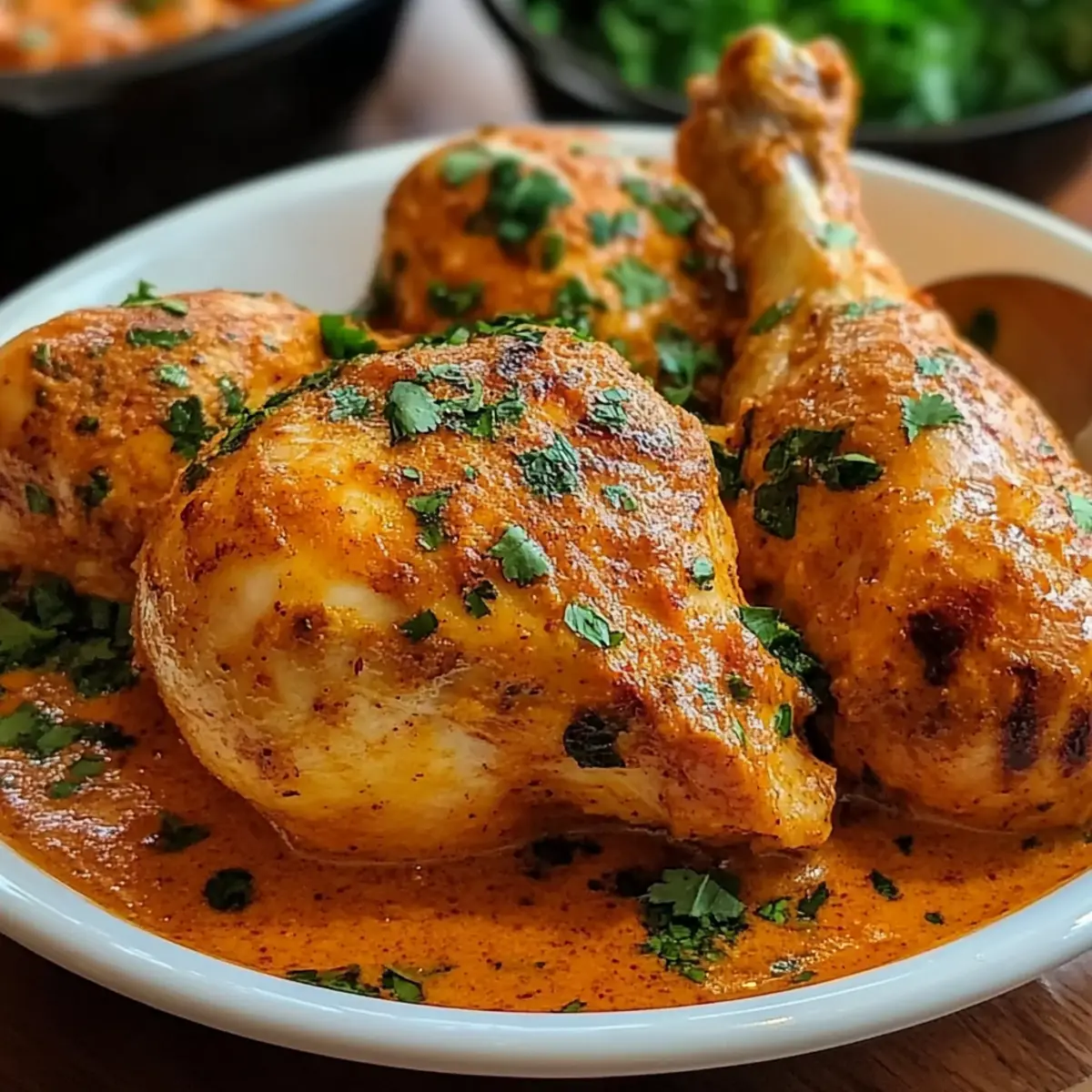 Butter Chicken Style Whole Chicken