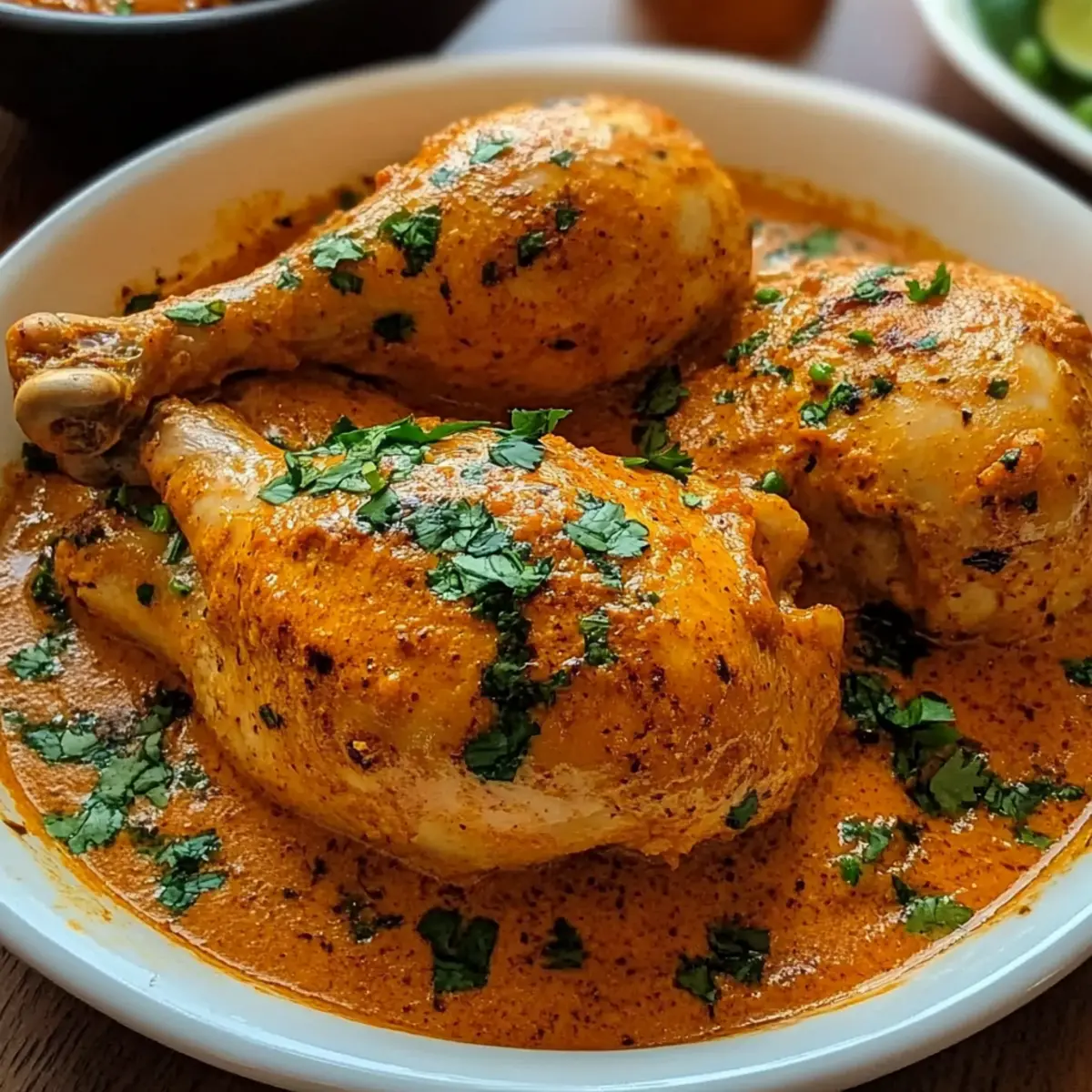 Butter Chicken Style Whole Chicken