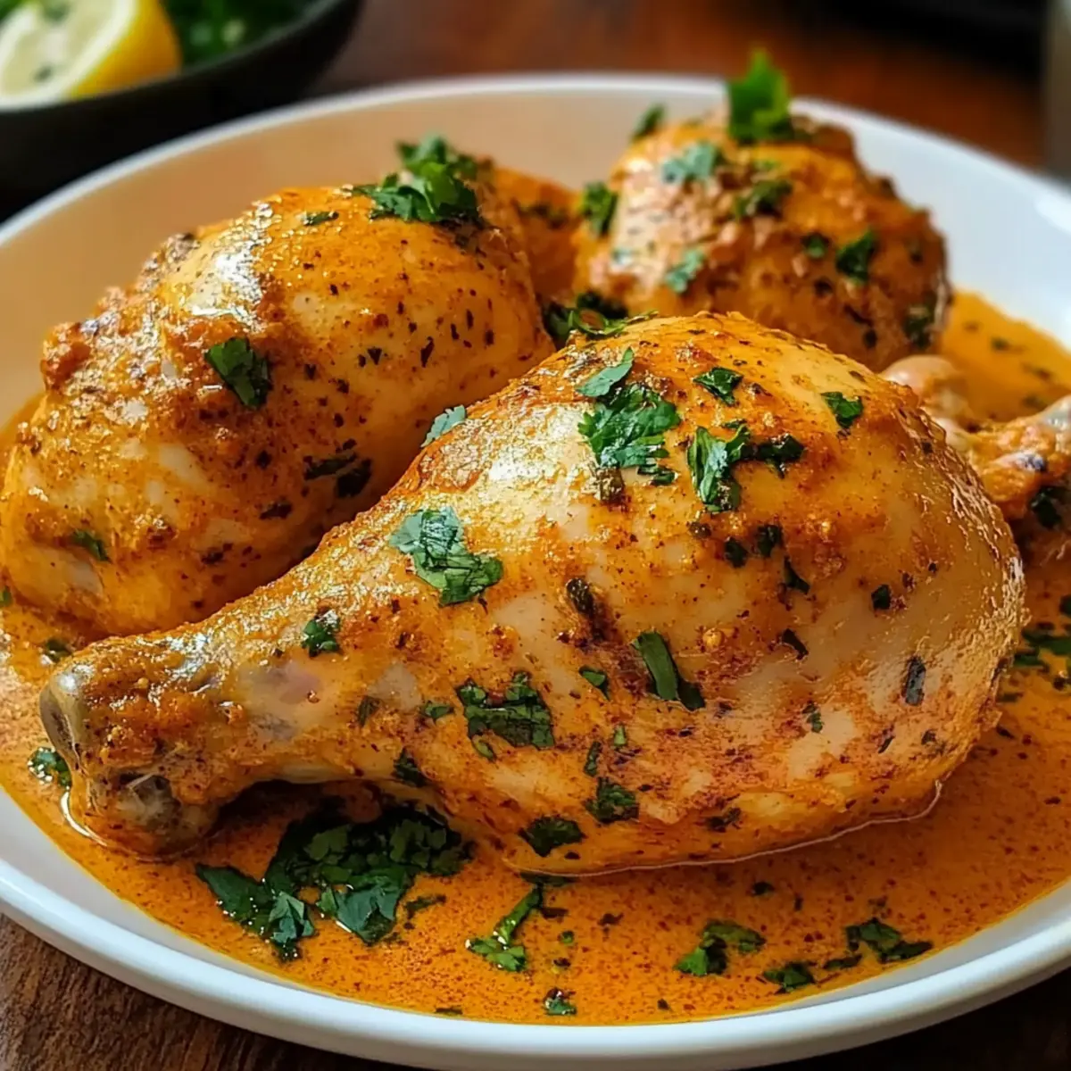 Butter Chicken Style Whole Chicken