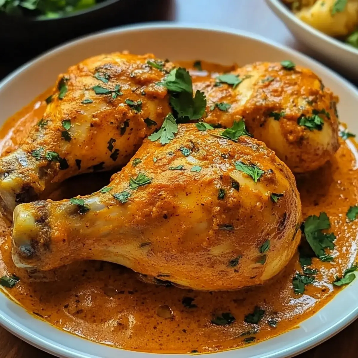 Butter Chicken Style Whole Chicken