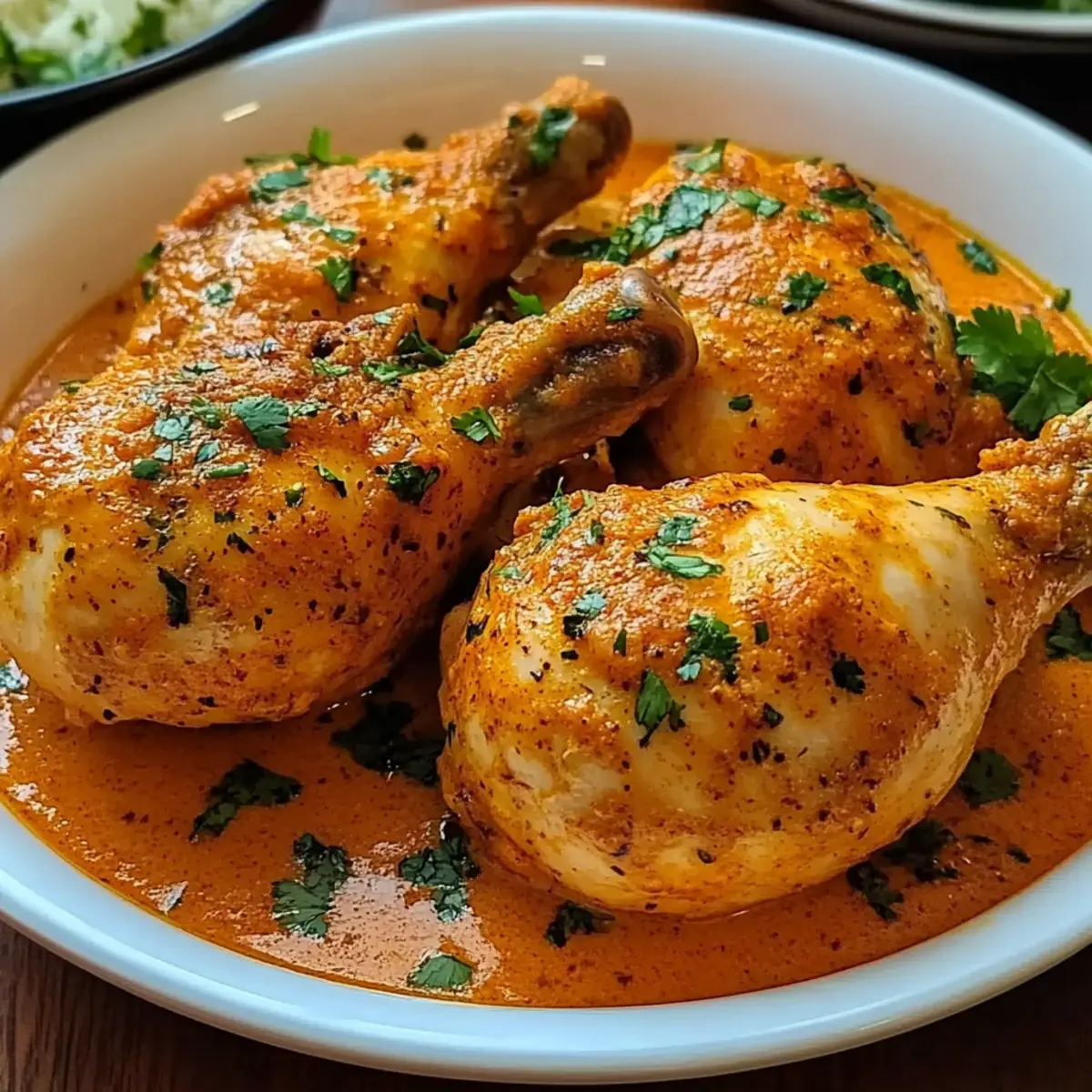Butter Chicken Style Whole Chicken