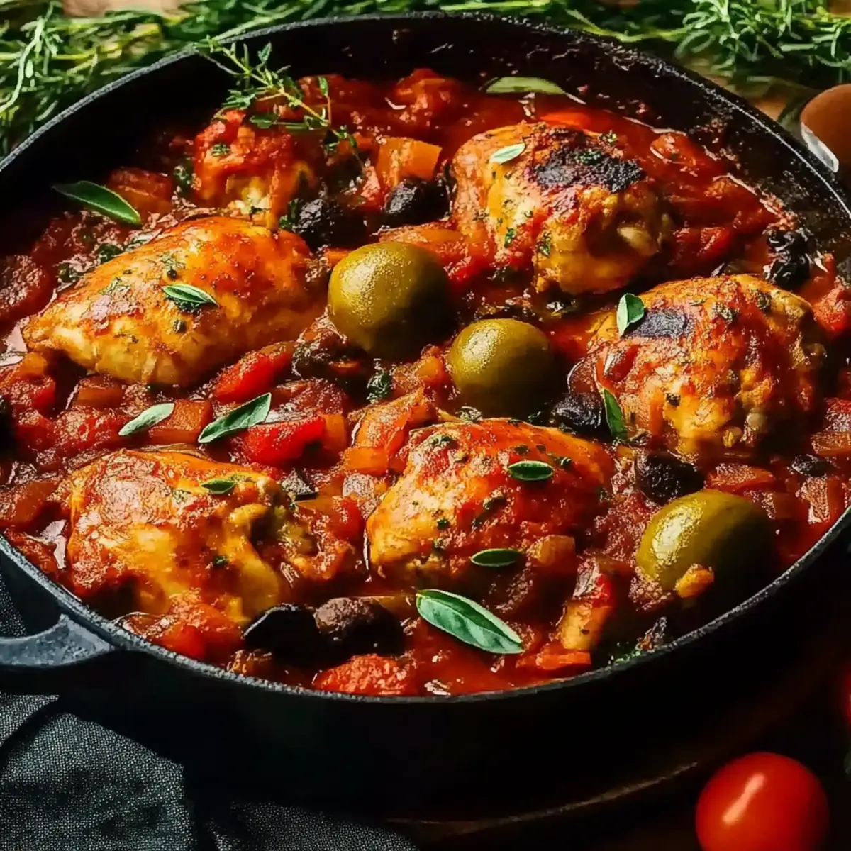 Chicken Cacciatore