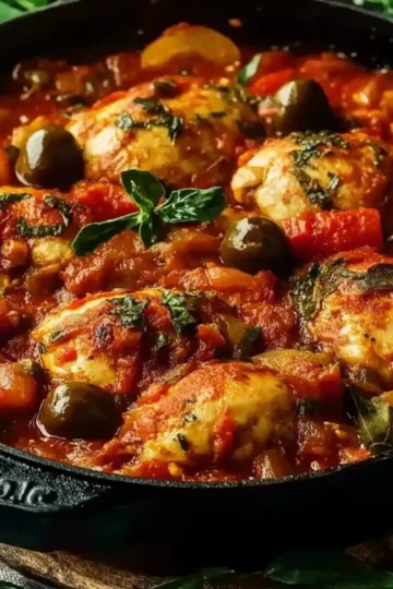 Chicken Cacciatore