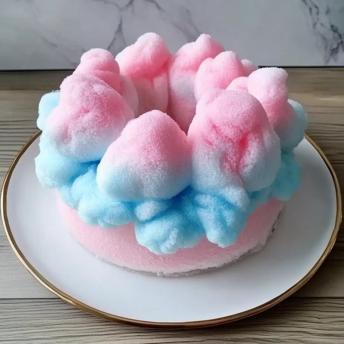 Cotton Candy Cake