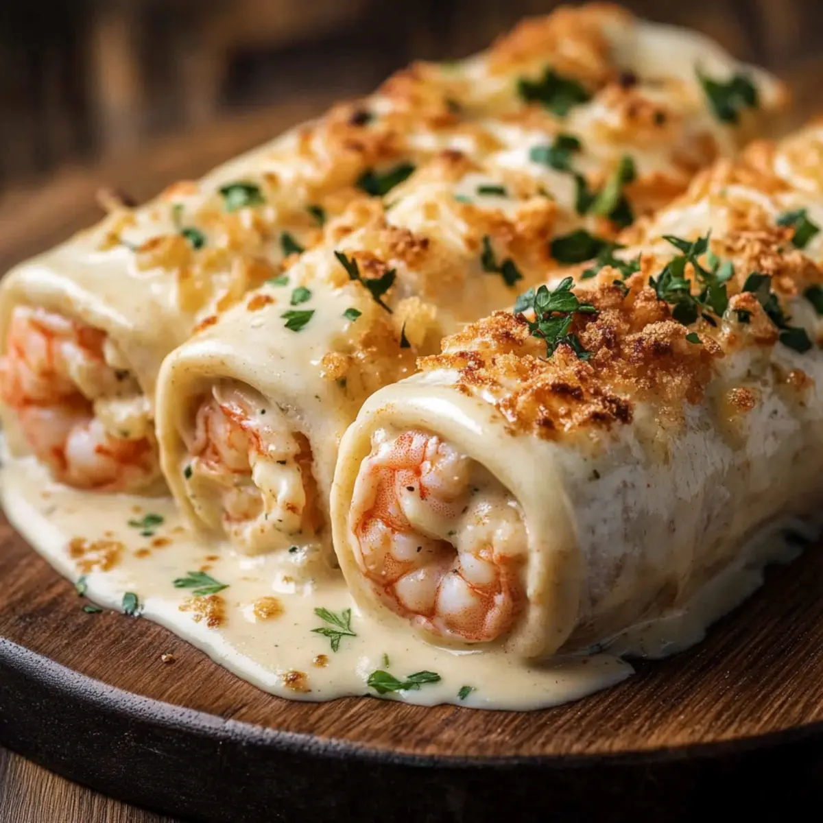 Crab Shrimp Queso Fiesta Rolls