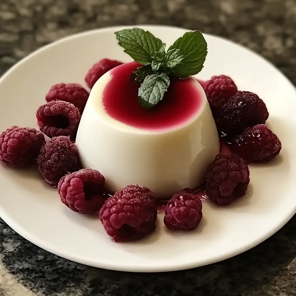 Creamy Coconut Milk Panna Cotta