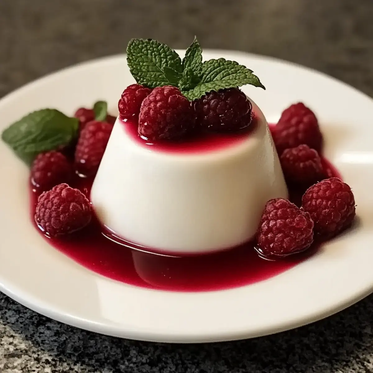 Creamy Coconut Milk Panna Cotta