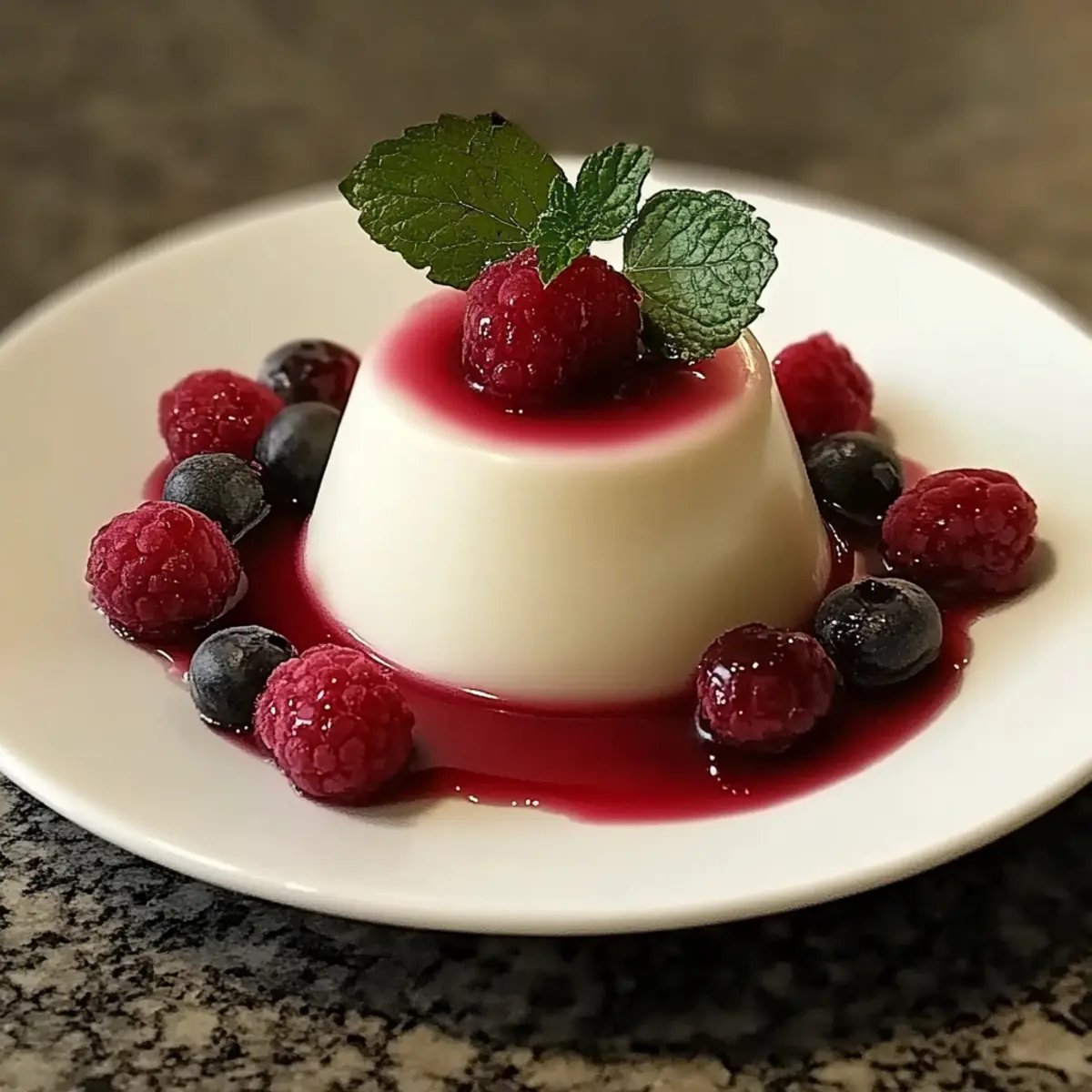 Creamy Coconut Milk Panna Cotta