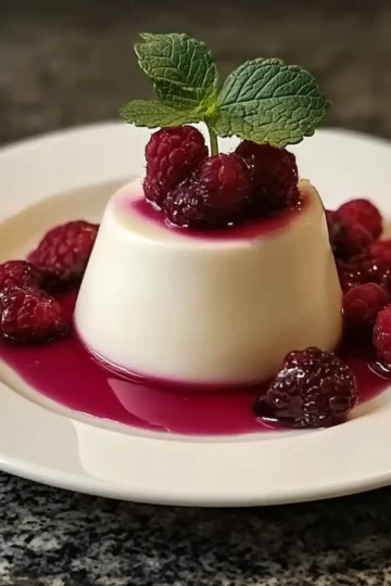 Creamy Coconut Milk Panna Cotta