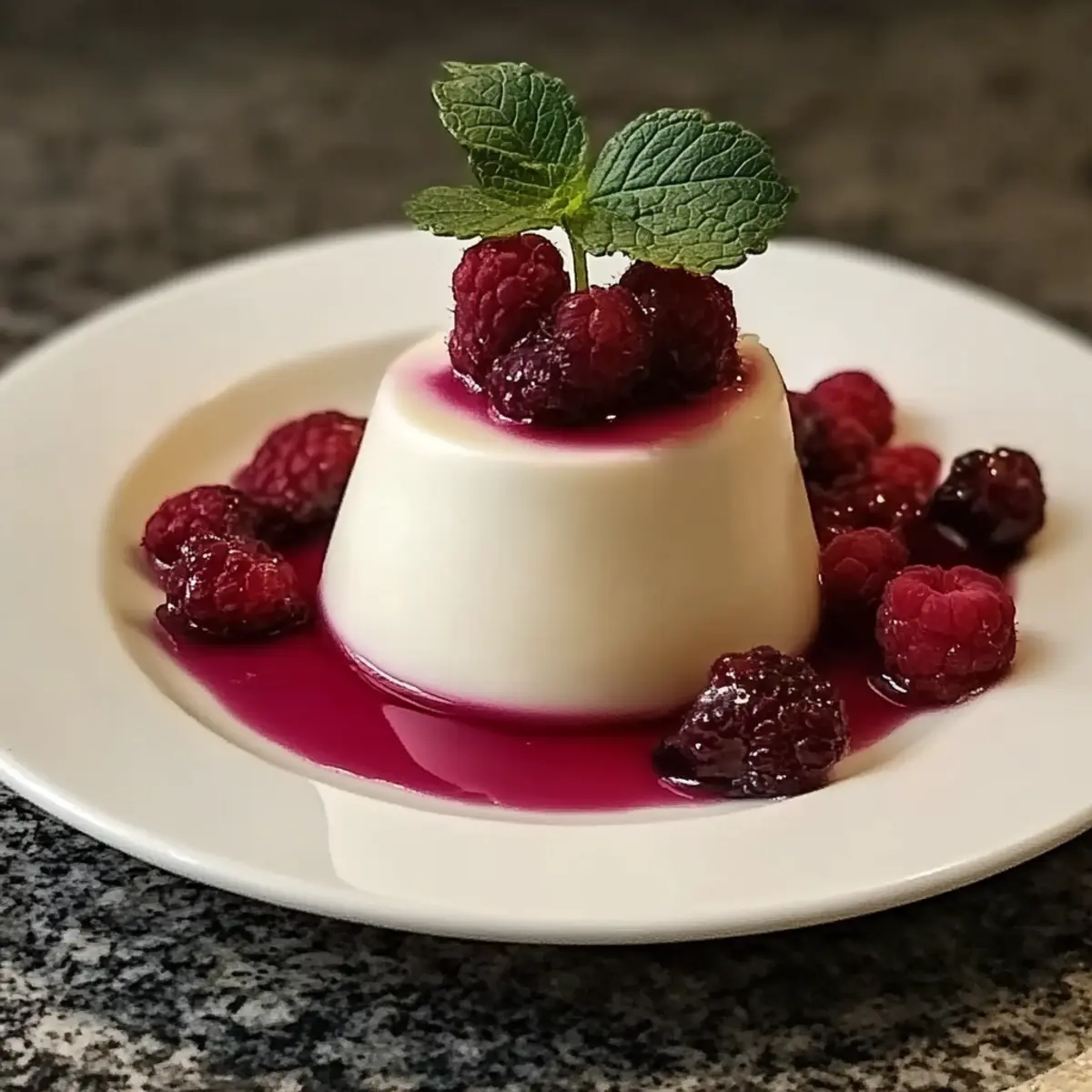 Creamy Coconut Milk Panna Cotta