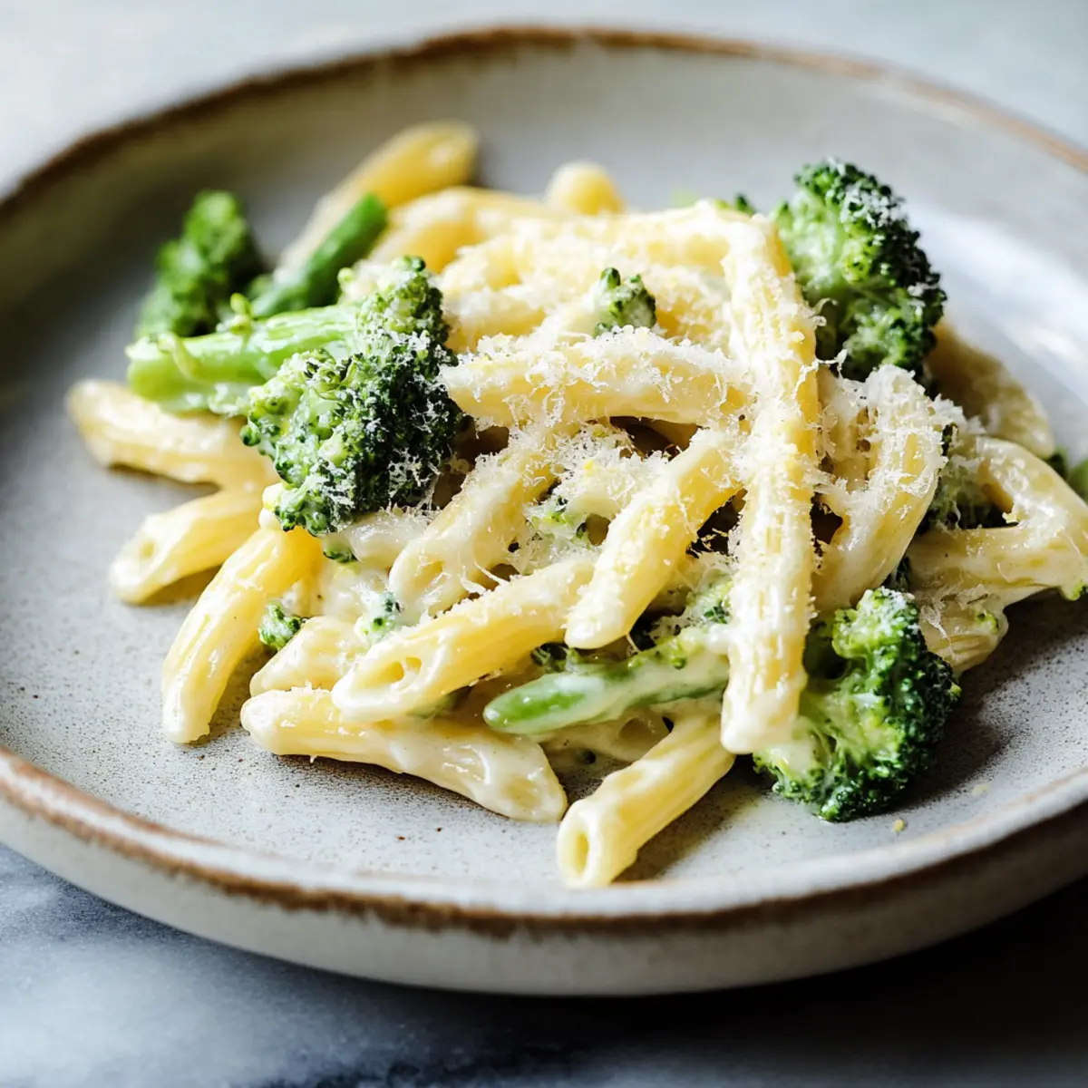 Creamy Lemon Broccoli Pasta