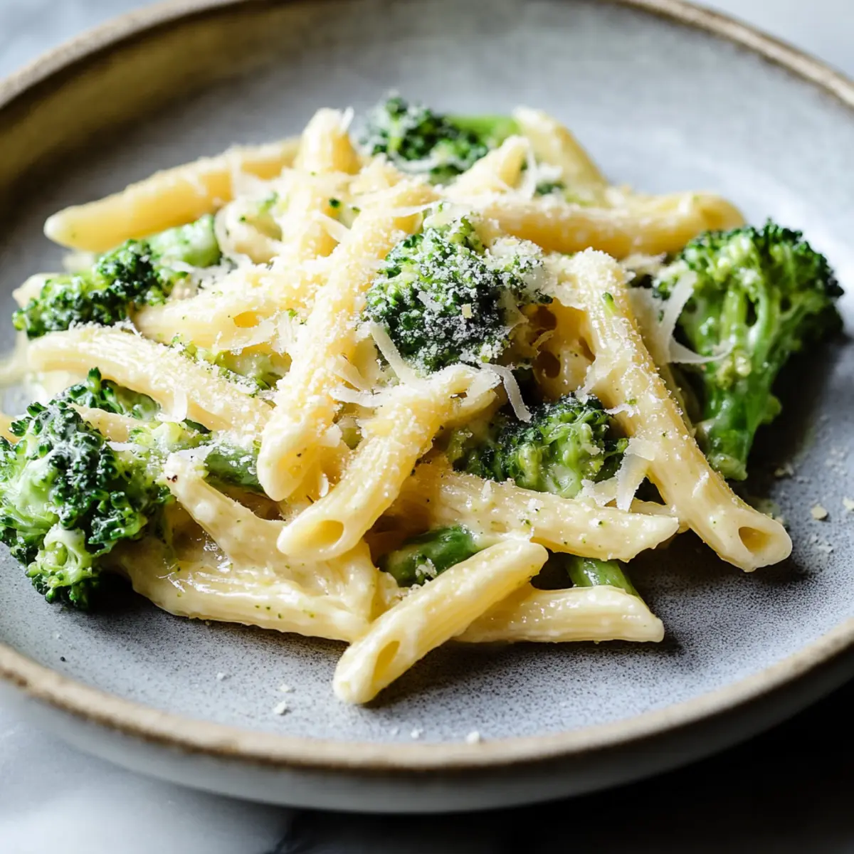 Creamy Lemon Broccoli Pasta
