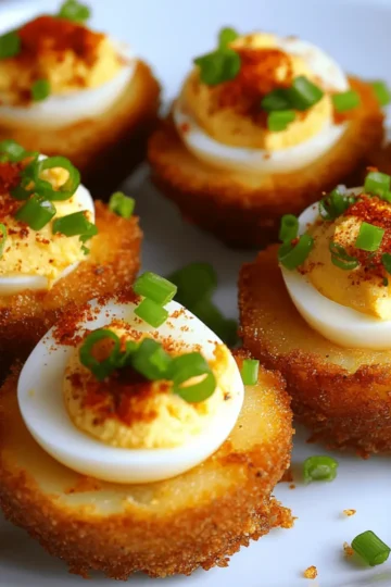 Fried Deviled Eggs