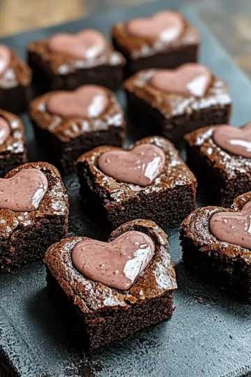 Heart-Shaped Brownies