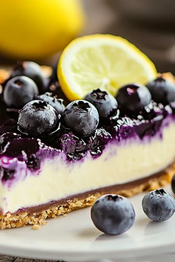 Lemon Blueberry Cheesecake