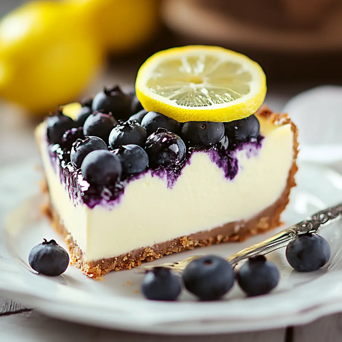 Lemon Blueberry Cheesecake
