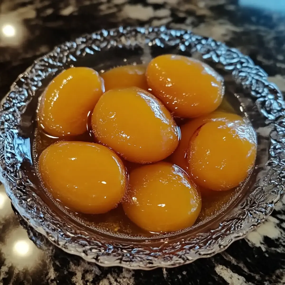 Maple Water Poached Apricots