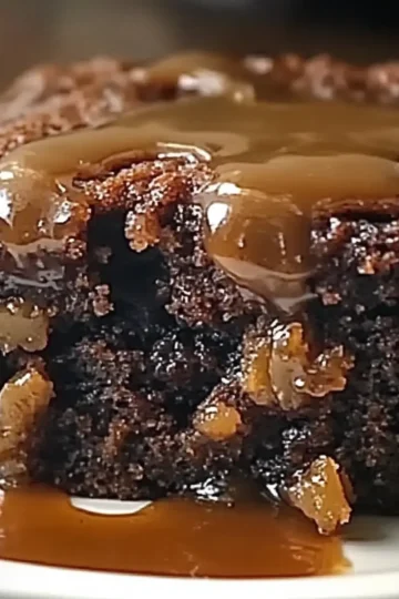 Moist Apple Date Molasses Cake