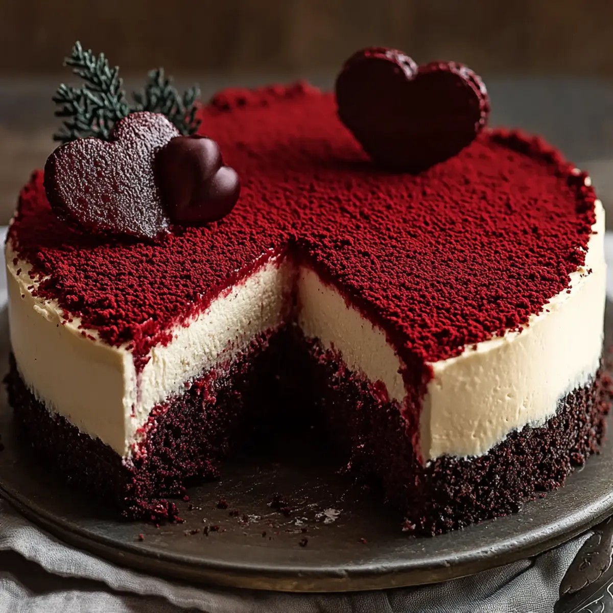 Red Velvet Cheesecake
