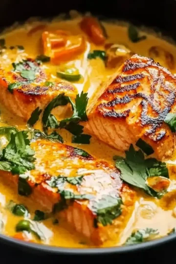 Salmon Coconut Curry