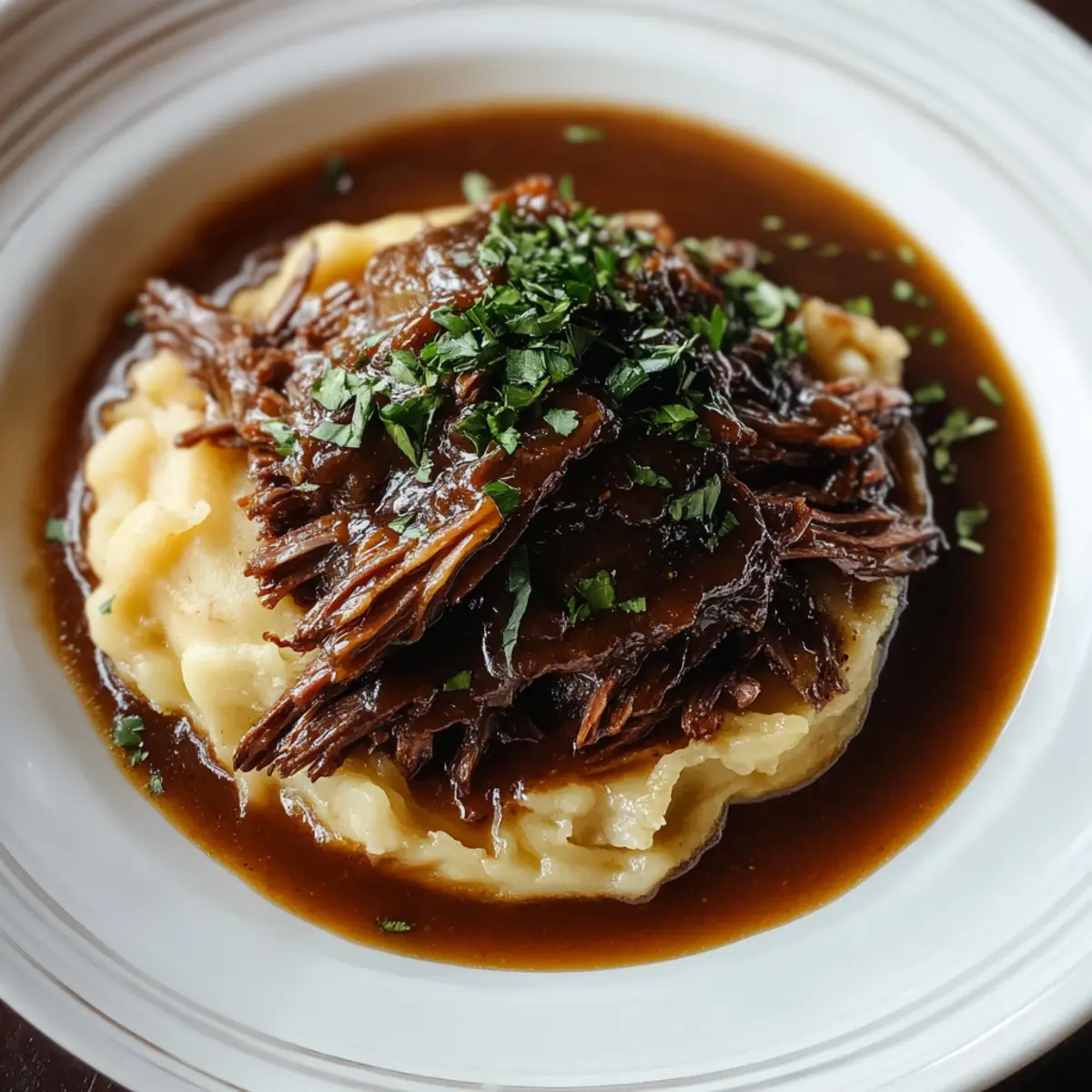 Saucy Shredded Brisket