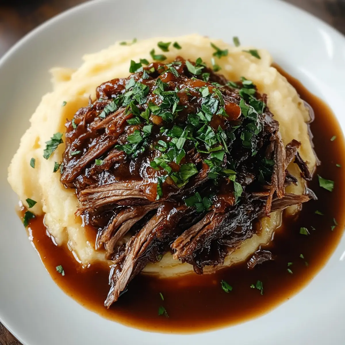 Saucy Shredded Brisket
