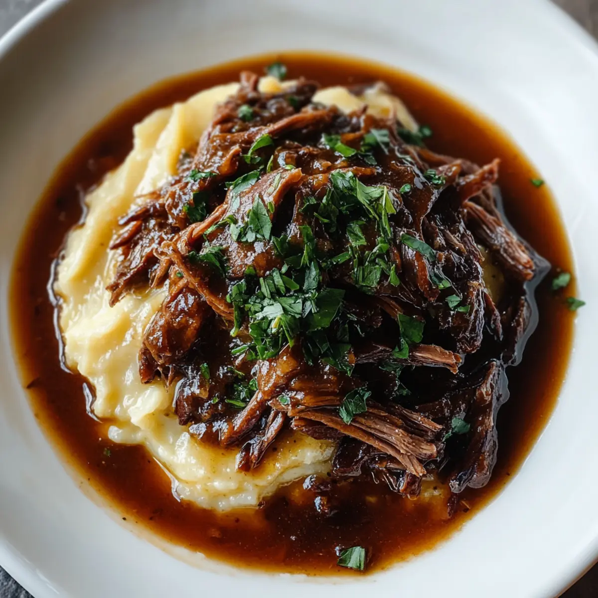 Saucy Shredded Brisket