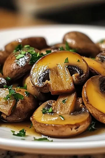 Sautéed Mushroom Caps