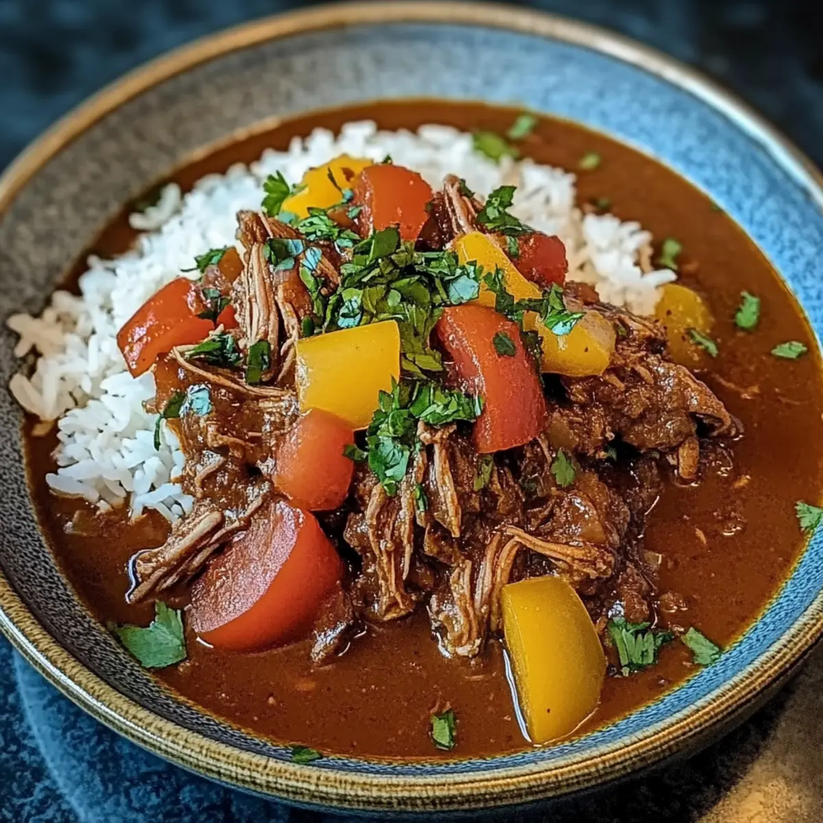 Slow Cooked Ropa Vieja