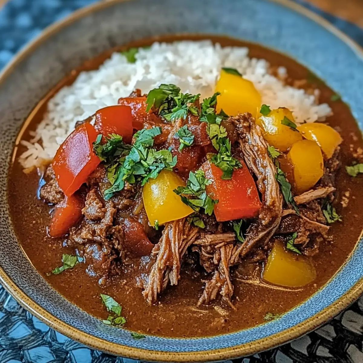 Slow Cooked Ropa Vieja