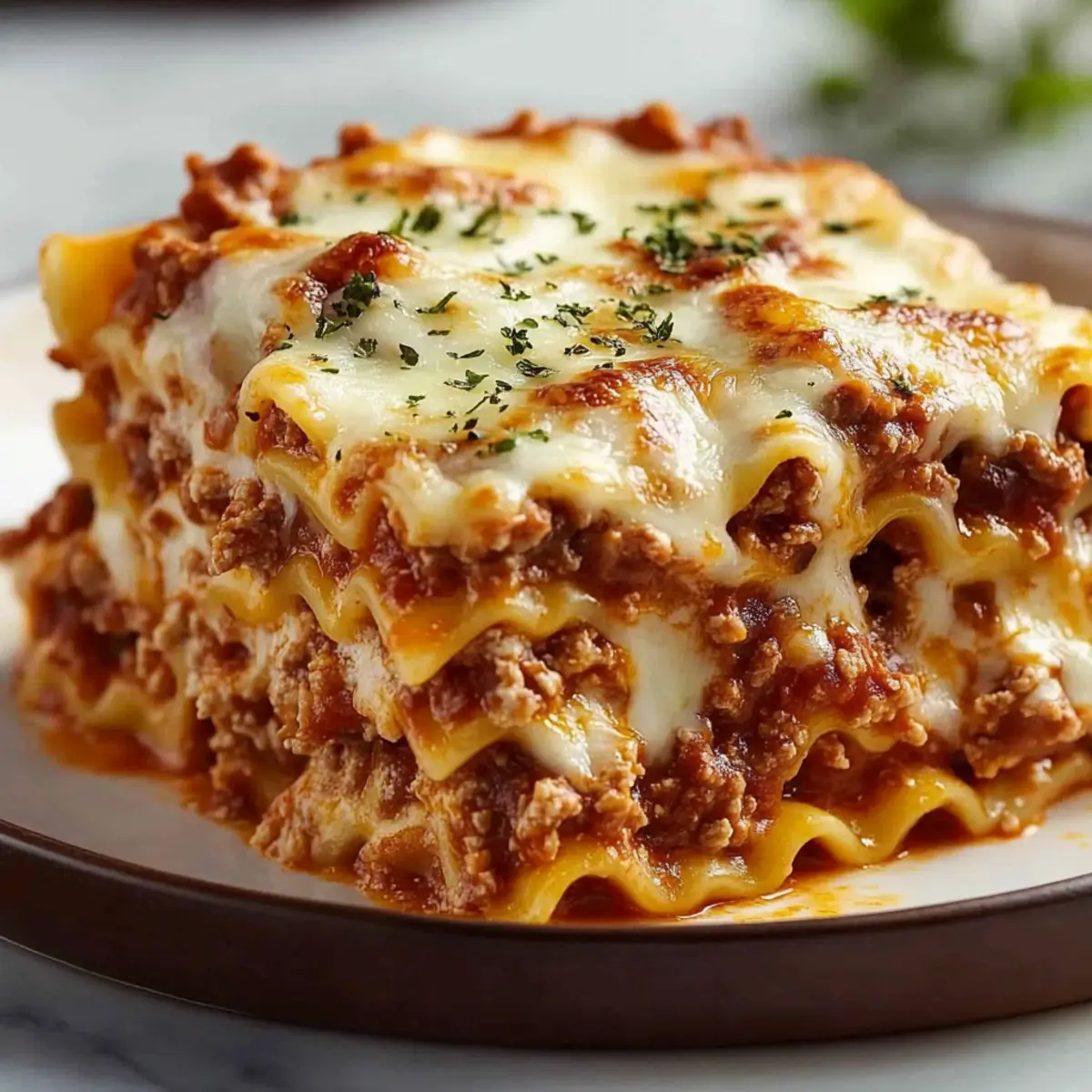 Slow Cooker Lasagna
