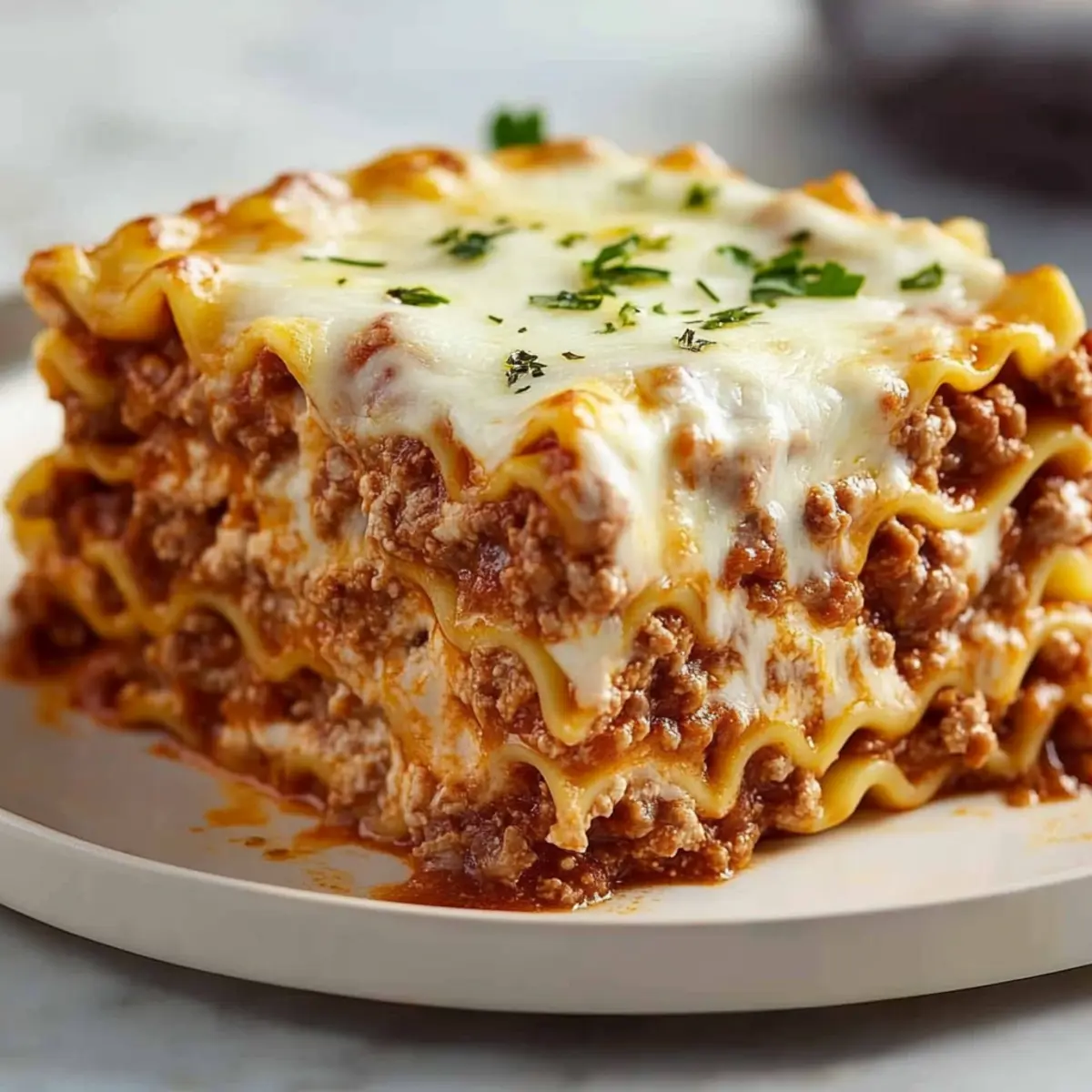 Slow Cooker Lasagna