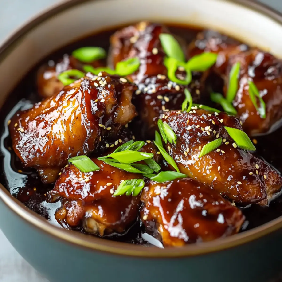 Slow Cooker Teriyaki Chicken Thighs