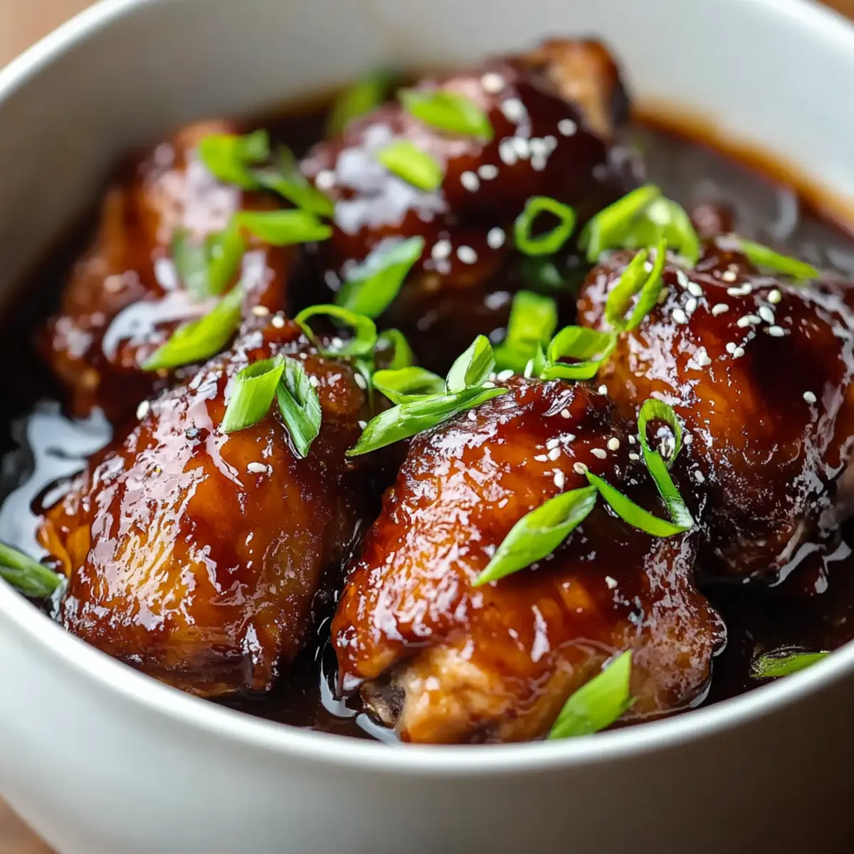 Slow Cooker Teriyaki Chicken Thighs