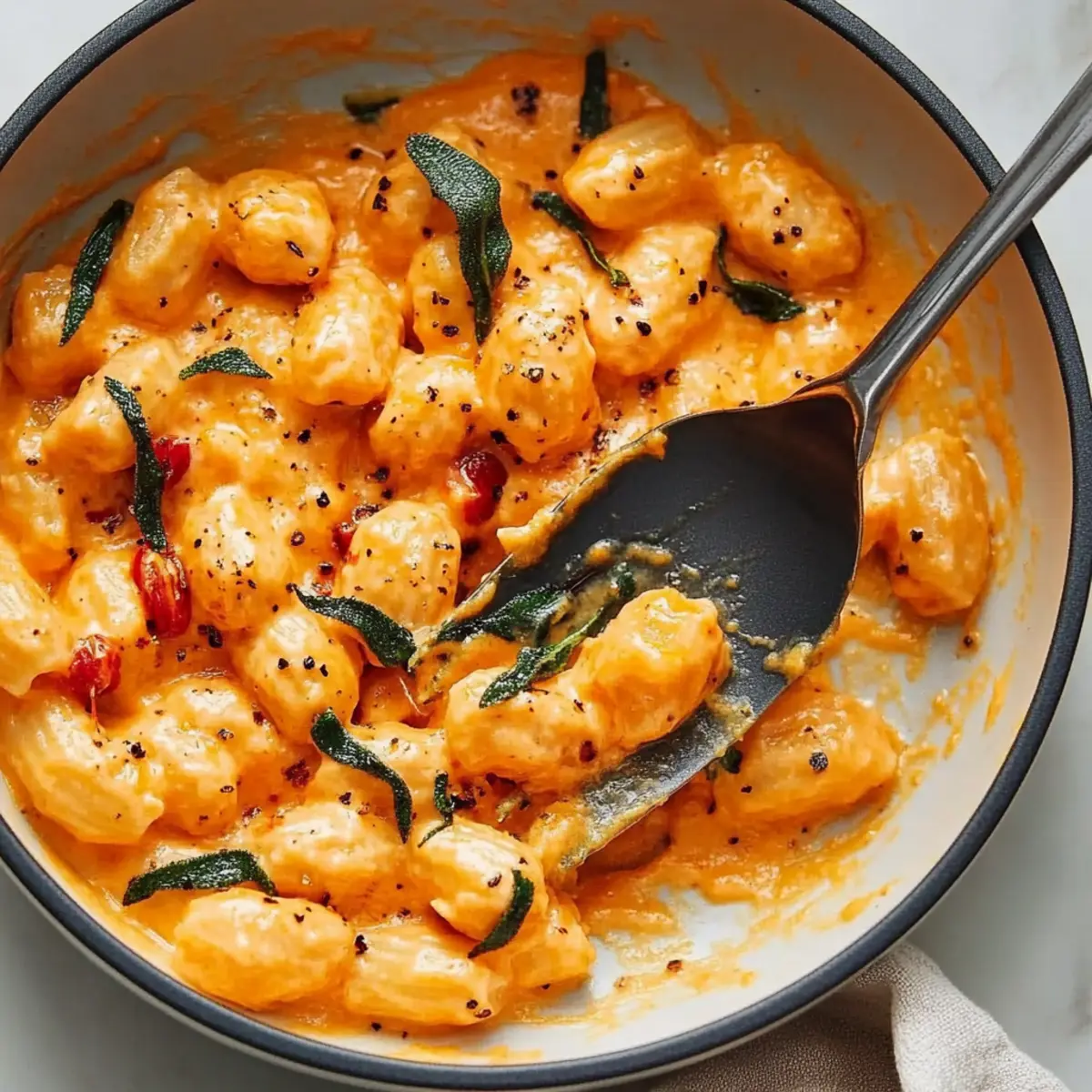 Spicy Tomato Garlic Confit Pasta