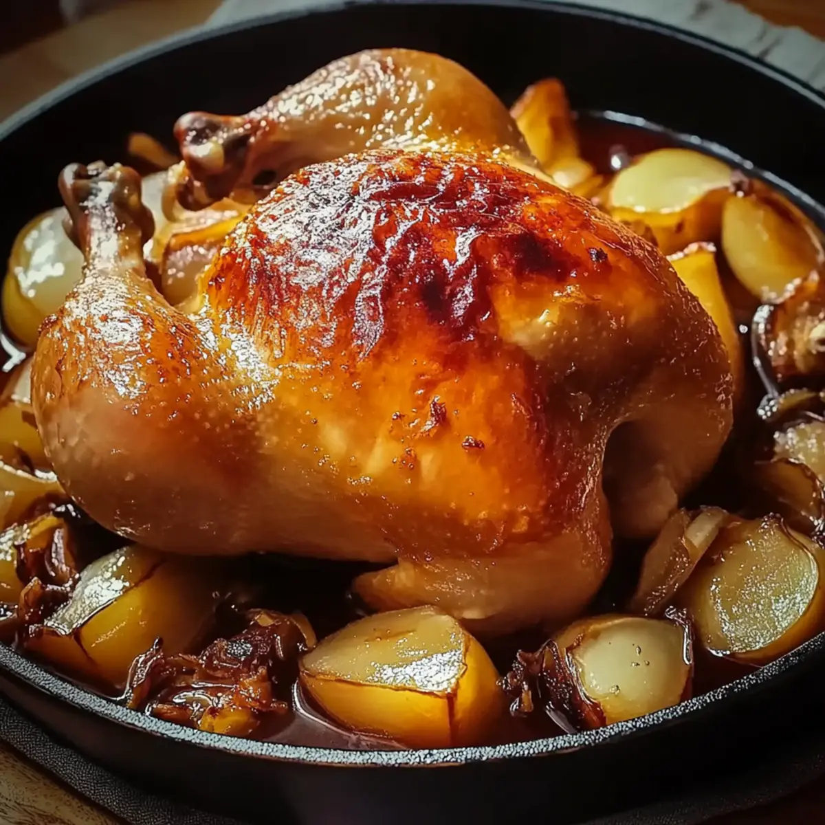 Sweet and Sour Whole Chicken